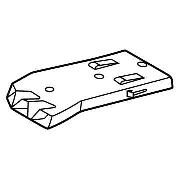 Hyundai 97365-S8000 Duct-Rear Heating RR, LH