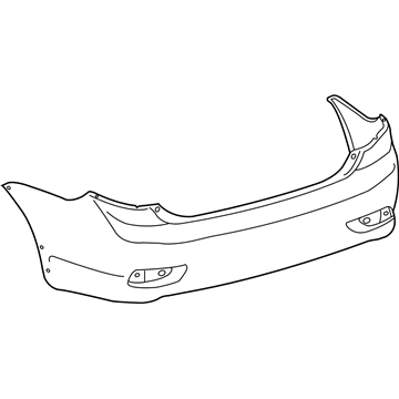 Toyota 52159-02977 Bumper Cover
