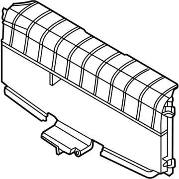 Hyundai 29135-G7500 Guard-Air Radiator, Upper