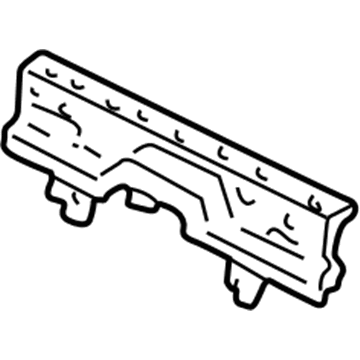 Honda 65700-S00-A01ZZ Crossmember, Middle Floor