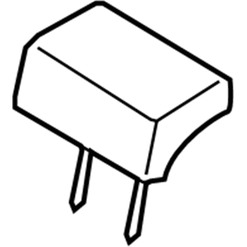 Hyundai 89700-3J300-R7D Headrest Assembly-Rear Center