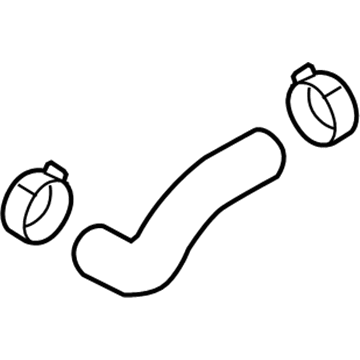 Hyundai 25480-26001 Hose Assembly-Water Inlet Pipe