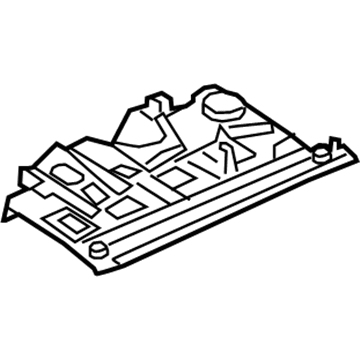 BMW 51-45-9-211-867 Driver'S Footwell Trim Panel