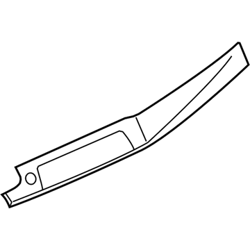 BMW 51-45-8-050-168 Trim Instrument Panel Hexagonal Aluminium.Passenger