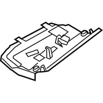 BMW 51-45-9-209-626 Passenger'S Footwell Trim Panel