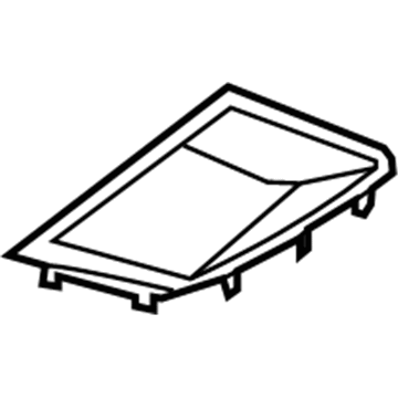 BMW 51-45-9-209-798 Trim Piece For Head-Up Display