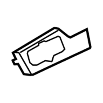 BMW 51-45-8-050-167 Trim Instrument Panel Hexagonal Aluminium.Driver