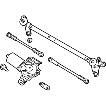Nissan 28800-ZL90B WIPER Assembly Windshield