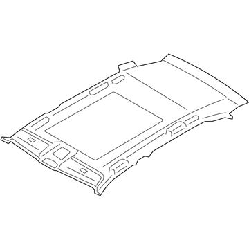 BMW 51-44-7-354-739 Headlining Panoramic Roof