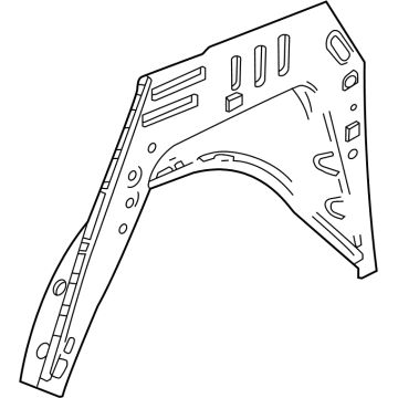 GM 60004020 PANEL-QTR INR LWR
