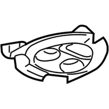 GM 22649662 Housing-Dome Lamp