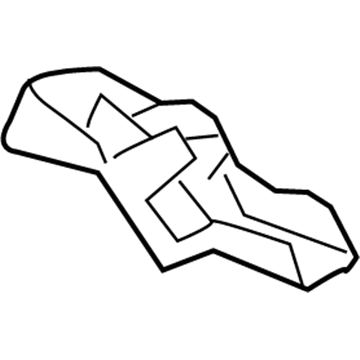 Toyota 62495-74020 Sail Panel Trim Spacer