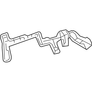 Toyota 66415-74010 Quarter Trim Panel Spacer