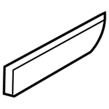 Ford 5S4Z-6129077-AAPTM Body Side Molding