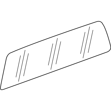 GM 23448654 Fixed Glass