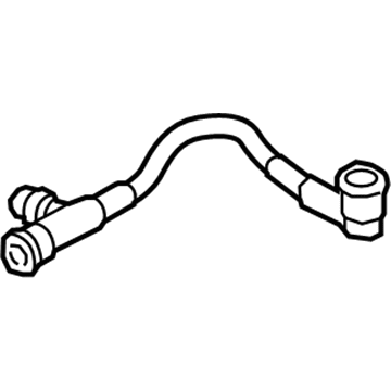 BMW 17-12-8-602-612 Engine Coolant Overflow Hose