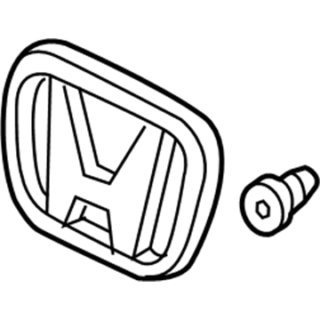 Honda 75701-SHJ-A10 Emblem, Rear (H)