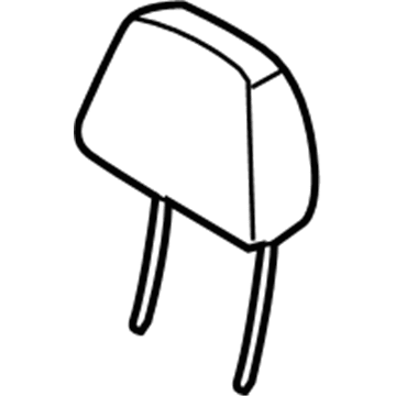 BMW 52-10-7-246-669 Headrest Leather