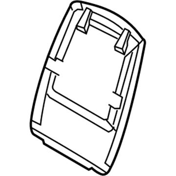 BMW 52-10-7-119-937 Rear Panel With Net Bag