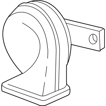 Acura 38100-S0K-A01 Horn Assembly (Low)