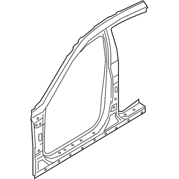 Hyundai 71110-B1A01 Panel Assembly-Pillar Outer, LH