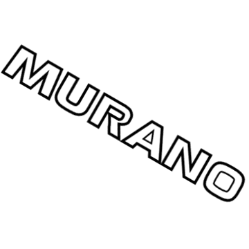 Nissan 90894-CA000 Rear Emblem