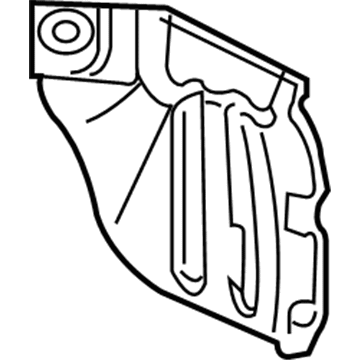 Honda 74551-SNA-A00 Cover, R. RR. Fender