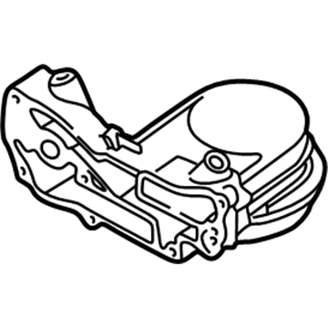 BMW 11-41-7-506-752 Oil Filter Unit
