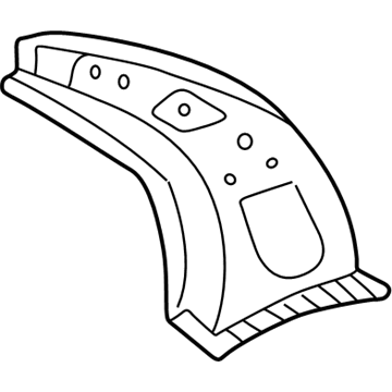 Lexus 61711-50030 Panel, Roof Side, Outer RH