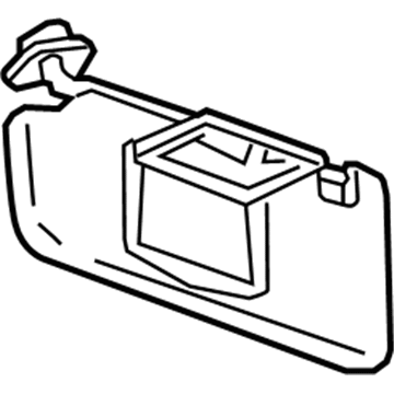 GM 42756559 Sunvisor