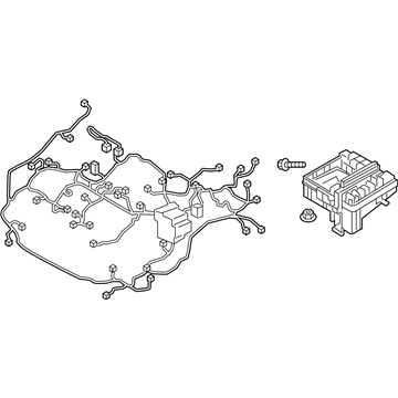 Hyundai 91422-D3090 Wiring Assembly-Control