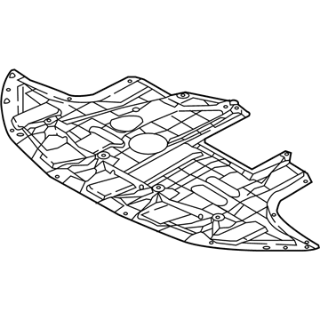 Hyundai 29110-F2000 Panel Assembly-Under Cover