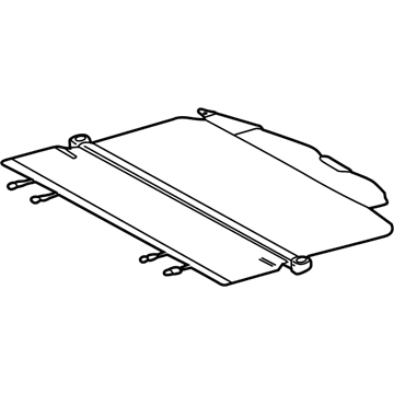 Lexus 64910-0E010-A0 Cover Assy, Tonneau