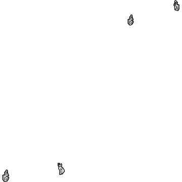 Lexus 66310-0E010-A0 Hook Assembly, Rope