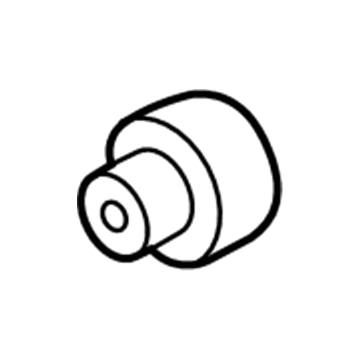 Honda 50730-TZ6-A01 Rubber, R. RR.RR. Differentialmounting