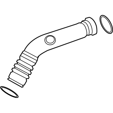 BMW 13-71-7-597-591 Charge-Air Duct