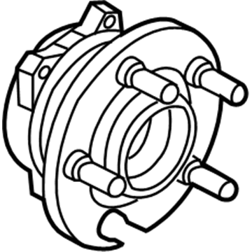 Mopar 4779572AB Brake Hub And Bearing