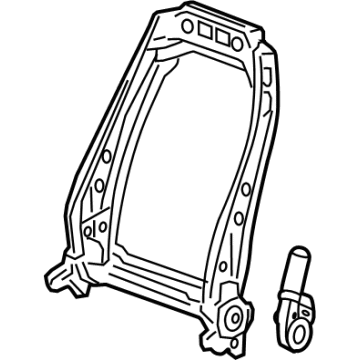 GM 13522092 Seat Back Frame