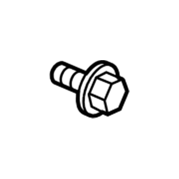 Honda 90148-SE0-003 Bolt, Ground (6X16) (Washer 12.5MM) (Zn)