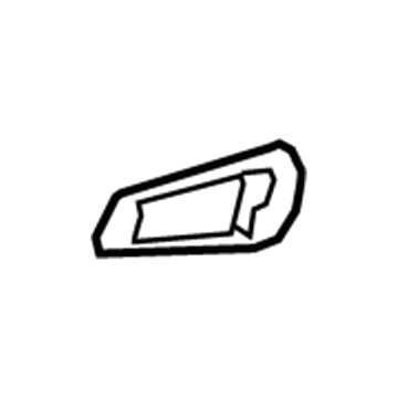 Lexus 69241-0E010 Pad, Front Door Outside