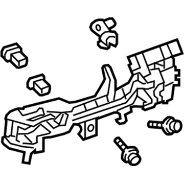 Lexus 69202-0E012 Front Door Outside Handle Frame Sub-Assembly, Left