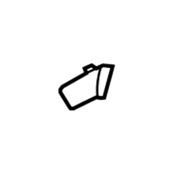 Lexus 69283-0E010-A0 Plug, Door Inside Handle Bezel