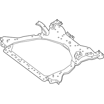 Nissan 54401-9VB0B Member COMPL-Front Suspension