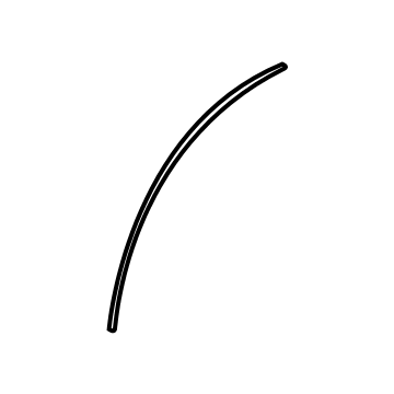 Lexus 75767-F6010 PAD, RR DOOR MOULDIN