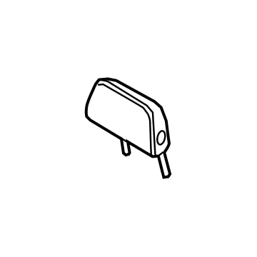 BMW 52-20-5-A05-882 FOLDING HEAD RESTR., LEATHER