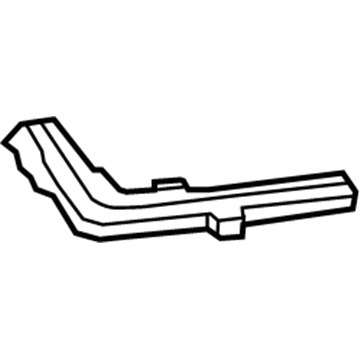 Honda 71191-SJC-A00 Spacer, R. FR. Bumper Side