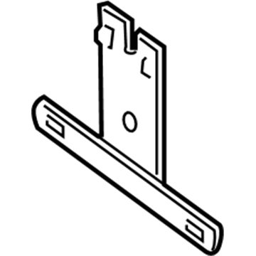 Mopar 55077158AE Bracket-License Plate