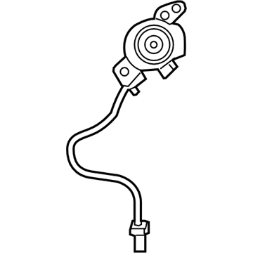 Nissan 28148-9FU0A Rear Speaker Assembly Right