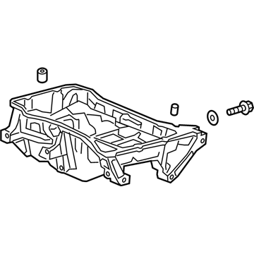 Honda 11200-5PA-A01 Pan Assembly, Oil