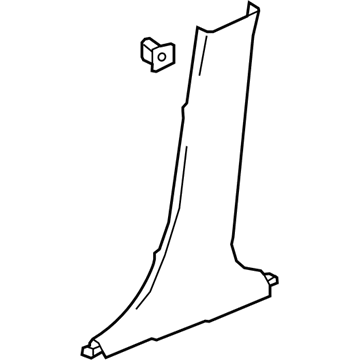 GM 42492266 Lower Center Pillar Trim